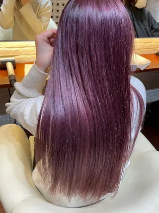 ロング カラー CoCooN 店長 さのえみのヘアスタイル