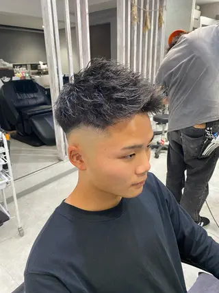 ショート パーマ メンズ 🐉『メンズ美容師』 吉田龍星🐉のヘアスタイル