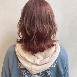 ミディアム カラー SiLO yuri andoのヘアスタイル