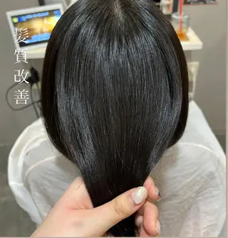 ミディアム ノンダメージサロン まつうらるなのヘアスタイル