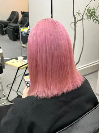 ミディアム カラー 🌷横浜/レイヤー /艶カラー🌷のヘアスタイル