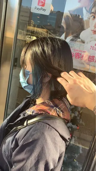 ショート カラー SALOWIN高崎所属・縮毛矯正・髪質改善 鈴木悠太/当日OK✨のヘアスタイル