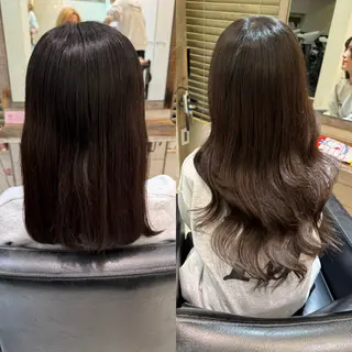 ロング 濱川響太レディース カットモデルのヘアスタイル