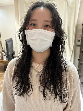 ロング 古沢 新のヘアスタイル