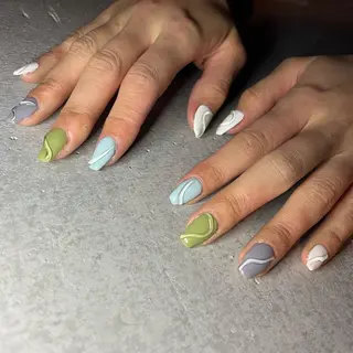 ネイル 🤎Two ERI🤎のネイルデザイン