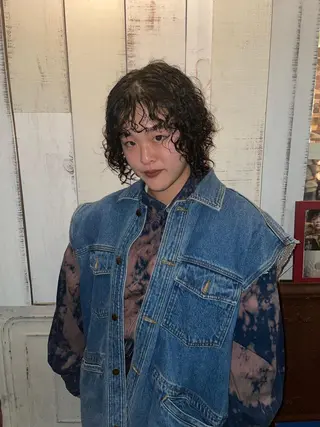 ミディアム saru所属・大西 柚羽のヘアスタイル