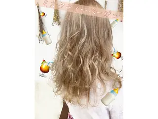 ミディアム カラー 学割 悟 韓国風艶髪縮毛矯正のヘアスタイル