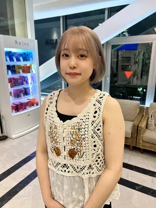 ショート カラー メンズヘア/レイヤー /ボブ山内春輝のヘアスタイル