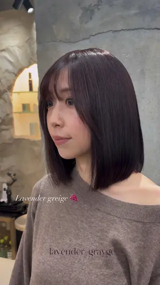 カラー Neit所属・colormodel 🦋⟡.·/kahoのヘアスタイル