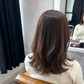 ミディアム カラー 艶カラー吉祥寺🌸 KAZUEのヘアスタイル