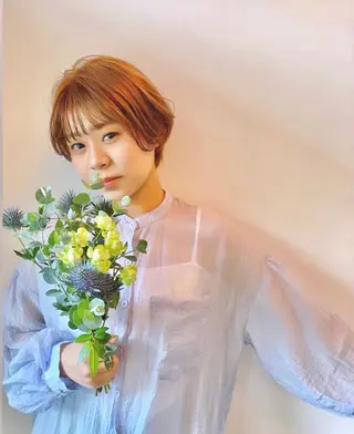 ショート カラー ufu所属・🫧KOWATA KASUMI🫧のヘアスタイル