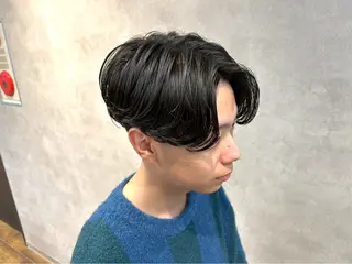 パーマ メンズ メンズ/ハイトーン 【yoshiki】のヘアスタイル