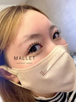 マツエク・マツパ MALLET所属・松井 亜衣のマツエク・マツパデザイン