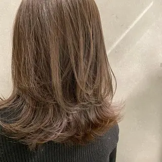 ミディアム カラー 似合わせ美髪ヘア✨ 天王寺．阿倍野🌈のヘアスタイル
