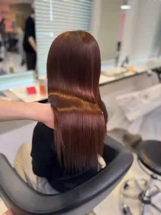 ロング ♥️韓国/ガーリー 暖色misa♥️のヘアスタイル