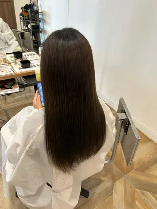 カラー 🫧ナナ_ 髪質改善_カラー🍑のヘアスタイル