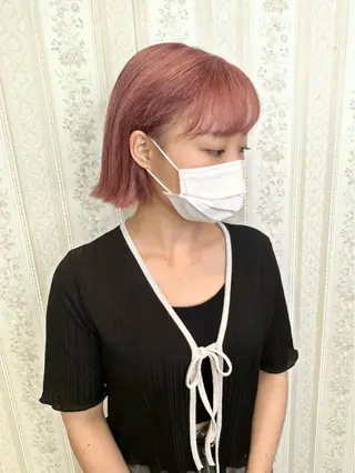 ショート カラー HAIR    STUDIO BIBBIDI所属・【BIBBIDI】 MIKIのヘアスタイル