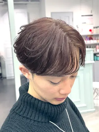 メンズ SALOWIN渋谷caldo店B1所属・岐津公太 メンズ縮毛矯正のプロのヘアスタイル