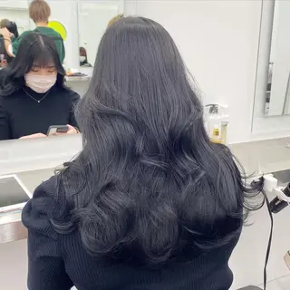 ロング ❄最強かわいいカラー ❄️MINA❄️のヘアスタイル