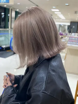 ミディアム カラー 銀座/ハイライト特化 🌿ブリーチ/片山のヘアスタイル