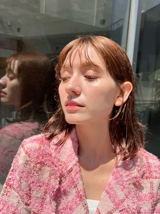 ROBBY所属・松井美樹/似合わせ ガーリー・韓国のヘアスタイル