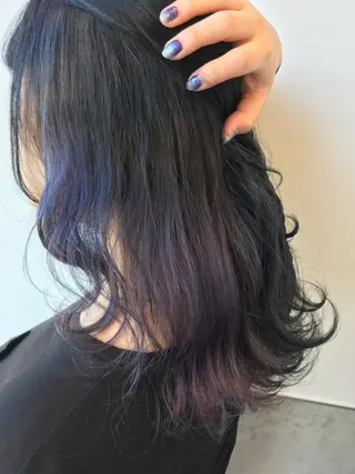 セミロング カラー go today shaire salon 本店所属・yoshi ☆のヘアスタイル