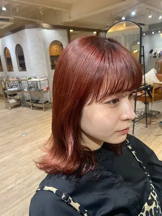 ミディアム カラー Ly a jitto  【リーアジット】所属・maho🦋🫧 Ly a jittoのヘアスタイル