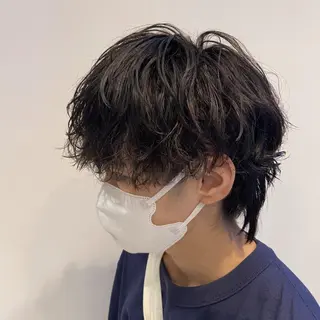 パーマ メンズ メンズ縮毛矯正 ♠️店長下平隼人のヘアスタイル