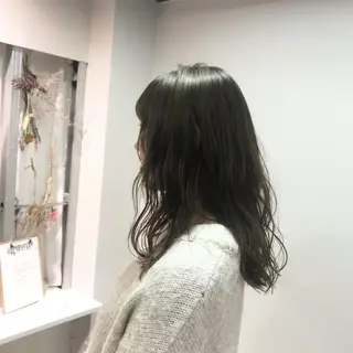 ミディアム カラー 🍃柔らかヘアー田中 瑞希🍃のヘアスタイル