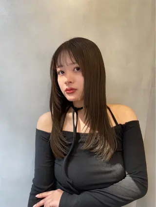 ロング 【ナチュラル可愛いレ イヤー🩶】ななみのヘアスタイル