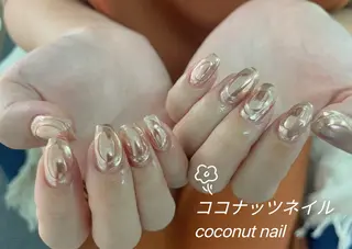 ネイル 神田 ココナッツのネイルデザイン