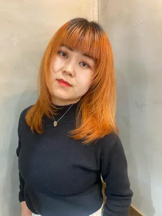 ミディアム Emerge渋谷店所属・パーマ/レイヤー 🐯ヒョウガ🐯のヘアスタイル