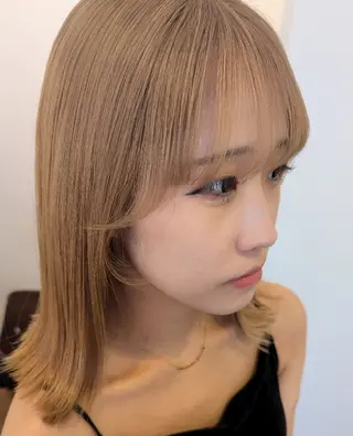 セミロング coin□ yukaのヘアスタイル