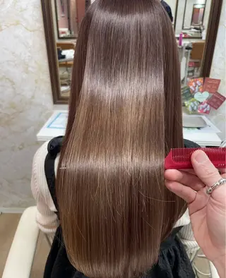 ロング 鎌田 美紗希のヘアスタイル