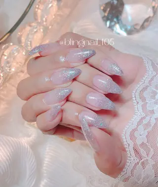 ネイル 23時まで❤︎韓国、 ワンホンネイルのネイルデザイン