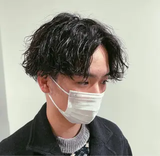 パーマ メンズ 【メンズ特化】 池田大成✂︎のヘアスタイル