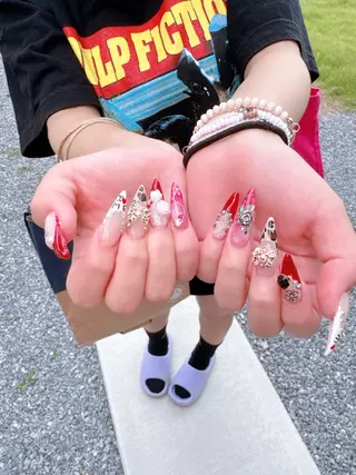 ネイル 高島 夏海のネイルデザイン