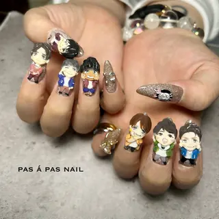 ネイル Yakko pas á pasのネイルデザイン