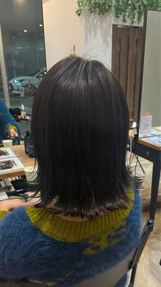 ミディアム 鈴木 佐菜のヘアスタイル