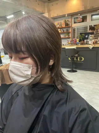 ショート andKおもろまち店 艶ダブルカラー✨のヘアスタイル