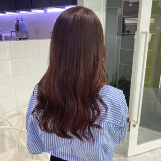 ミディアム カラー パーマ ヘアアレンジ メンズ キッズ ネイル マツエク・マツパ アイブロウ Lumo所属・💖横浜ブリーチなし 💖MIHOのヘアスタイル