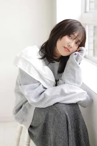 カラー 束感まつぱ🥑🤍 NATUKI🤍のマツエク・マツパデザイン