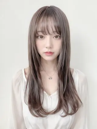 ロング 中村 優太のヘアスタイル