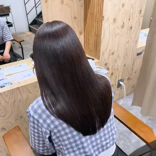 セミロング カラー RIKO / ICI 伏見/カラーモデル/のヘアスタイル