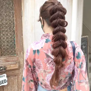 ロング 【指名No1】飯塚 宏美のヘアスタイル