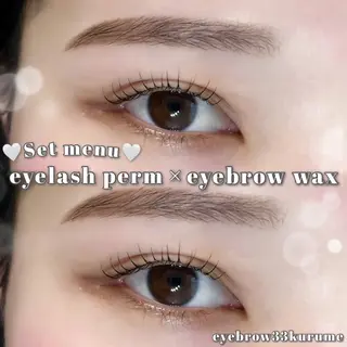 マツエク・マツパ ホワイトニング専門店White33  久留米所属・🍐RIRUNA🌙 アイブロウ33久留米のマツエク・マツパデザイン