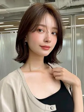 ミディアム ✨髪質改善 ✨/ミヤビのヘアスタイル