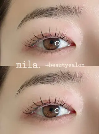 マツエク・マツパ 【 mila.】河嶋 菜月のマツエク・マツパデザイン