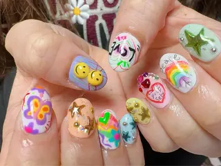 ネイル Nail Atelier IamI所属・アイアムアイ 大村磨衣のネイルデザイン