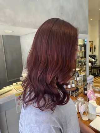 カラー 白倉 仁奈のヘアスタイル